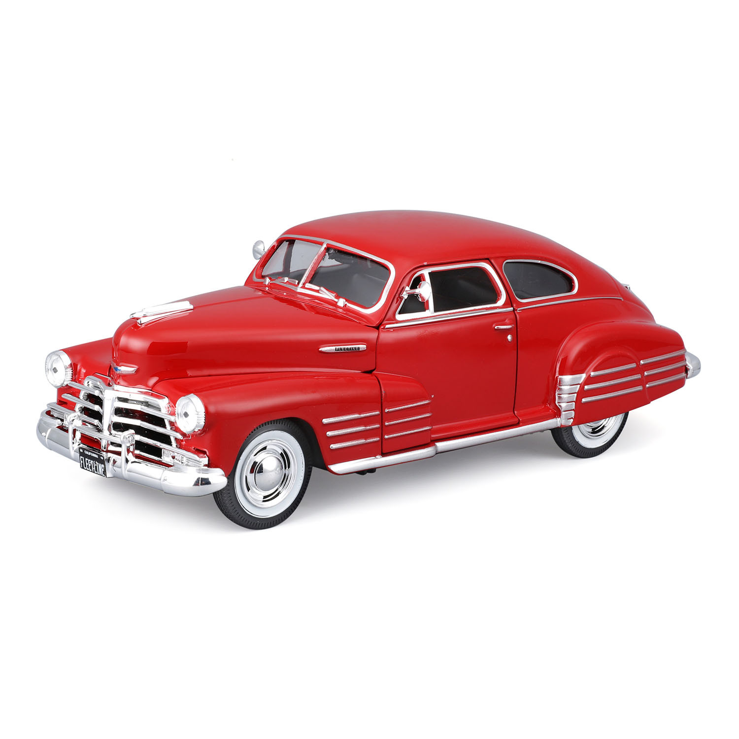 1/25 1948 Chevrolet Fleetline Aerosedan Kırmızı 32921-02