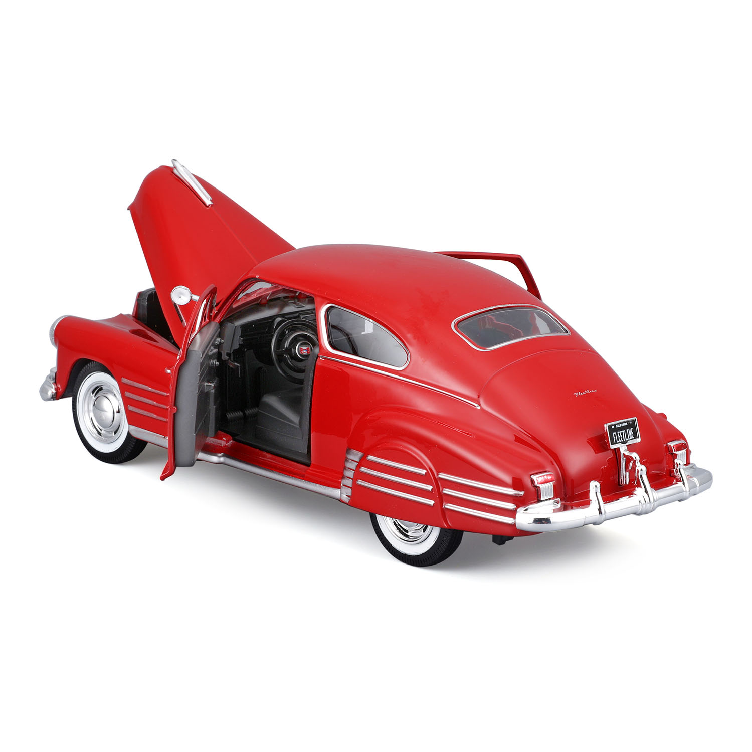 1/25 1948 Chevrolet Fleetline Aerosedan Kırmızı 32921-02