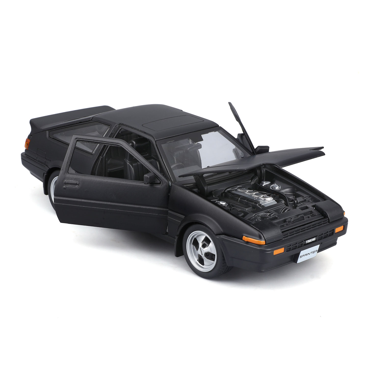 1:24 Toyota Sprinter Trueno AE86 Siyah 32916-02