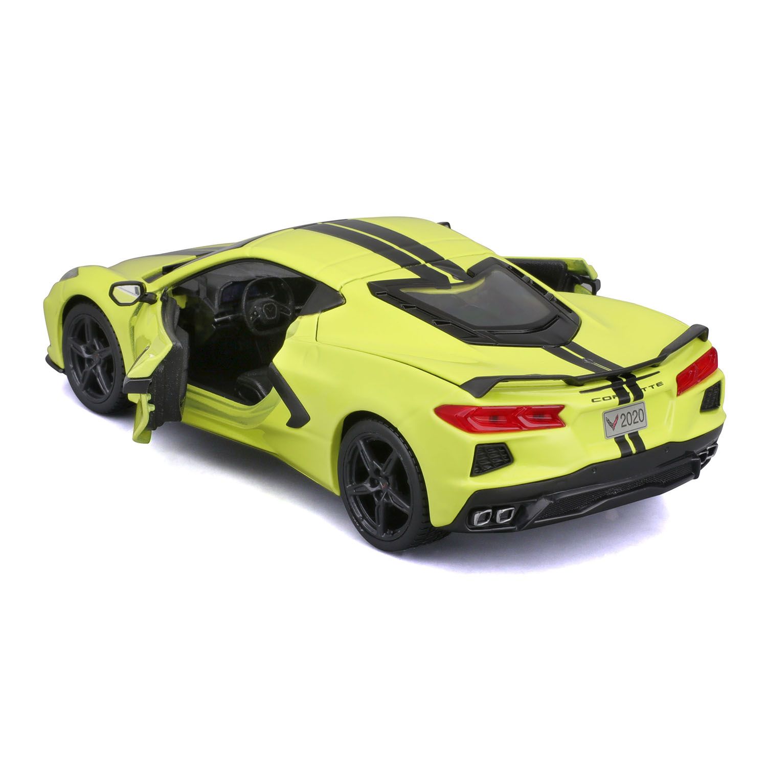 1:24 2020 Chevrolet Corvette Stingray Coupe Z51 Sarı 31527-02
