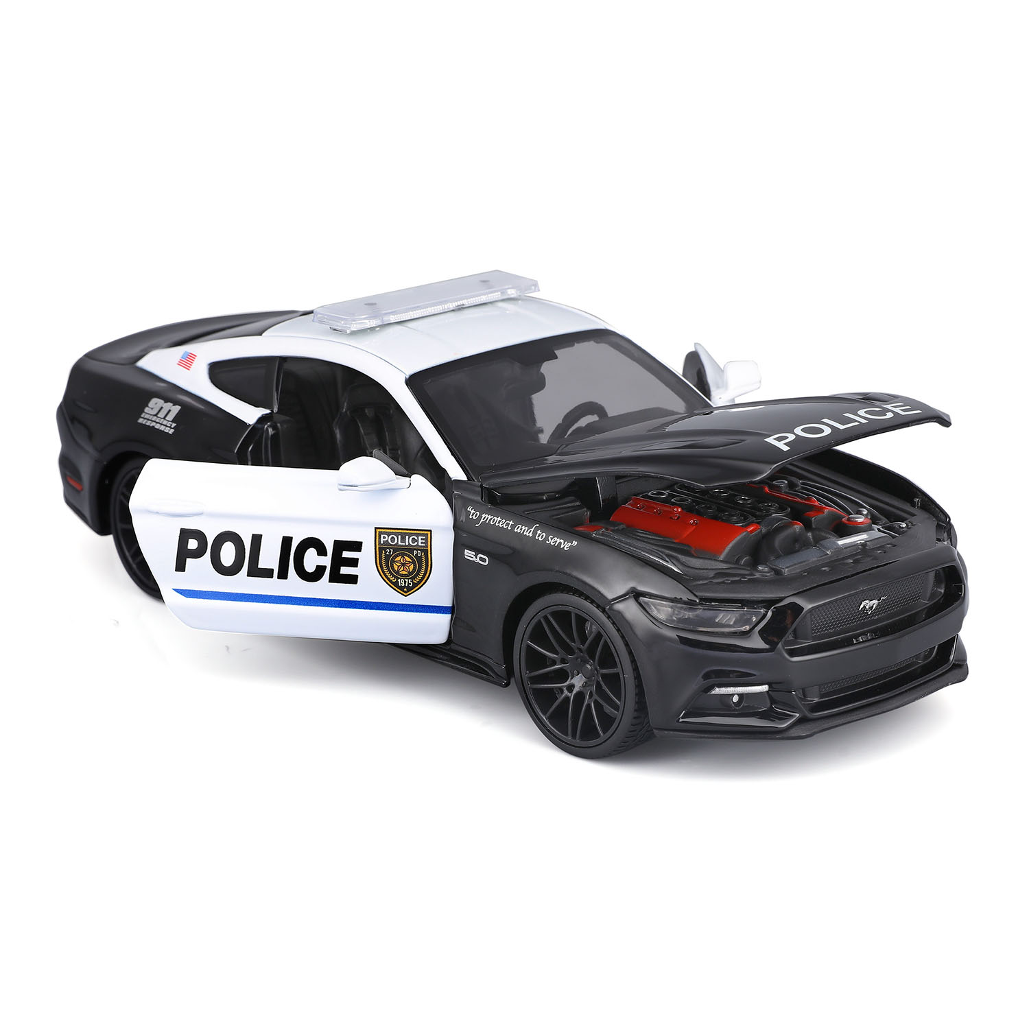 1/24 Design 2015 Ford Mustang GT Police 32514