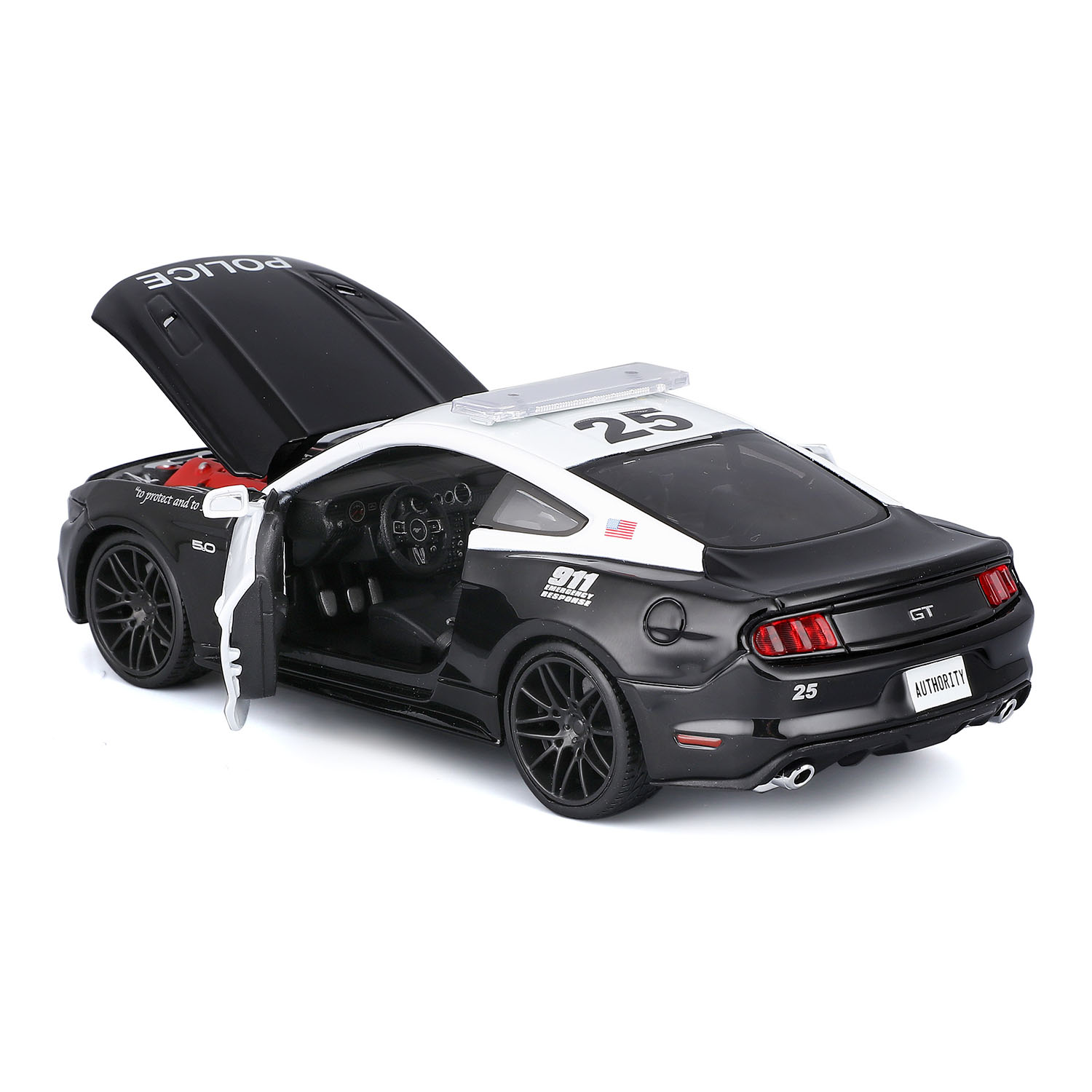 1/24 Design 2015 Ford Mustang GT Police 32514