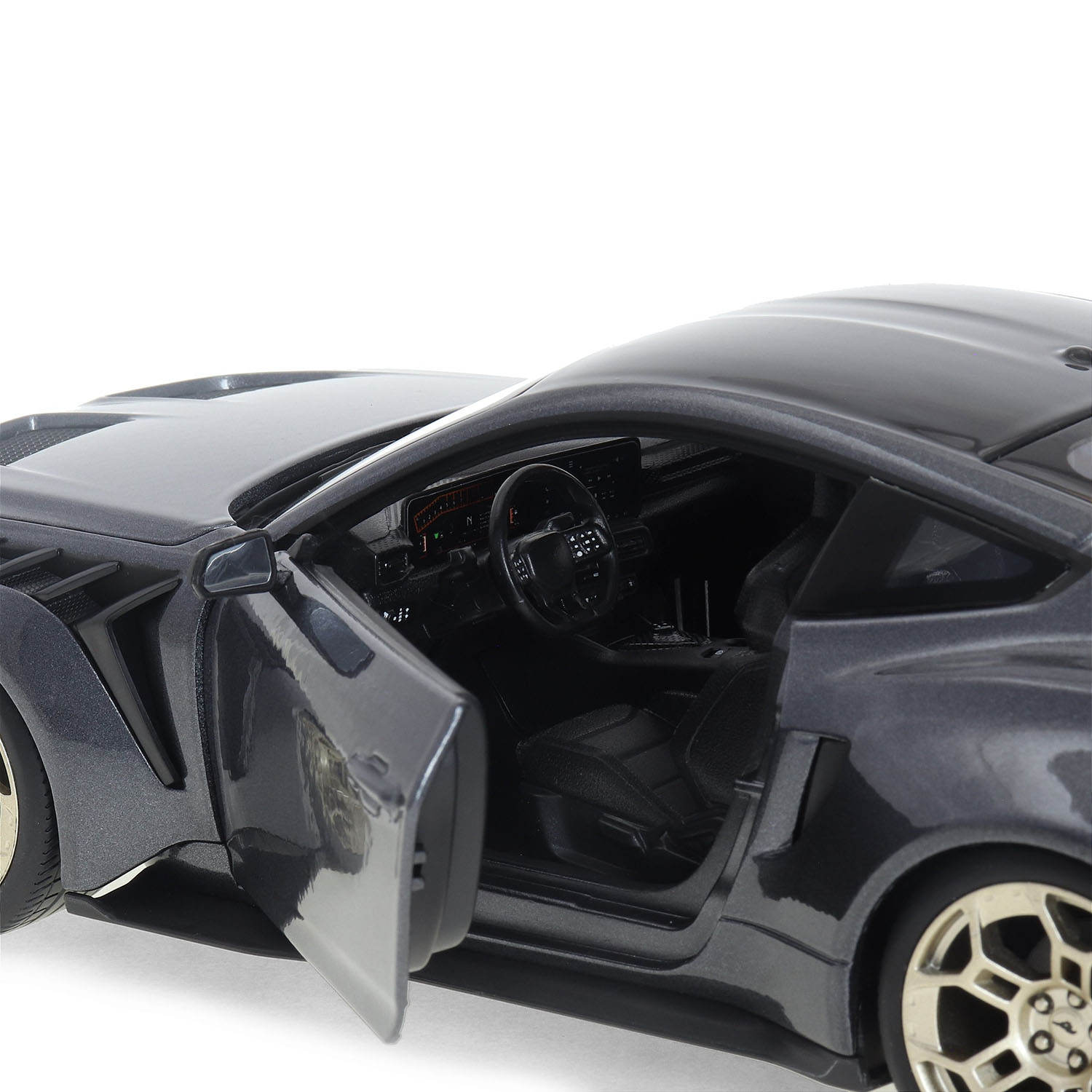 1/18 2025 Ford Mustang GTO Metalik Gri 31468-01