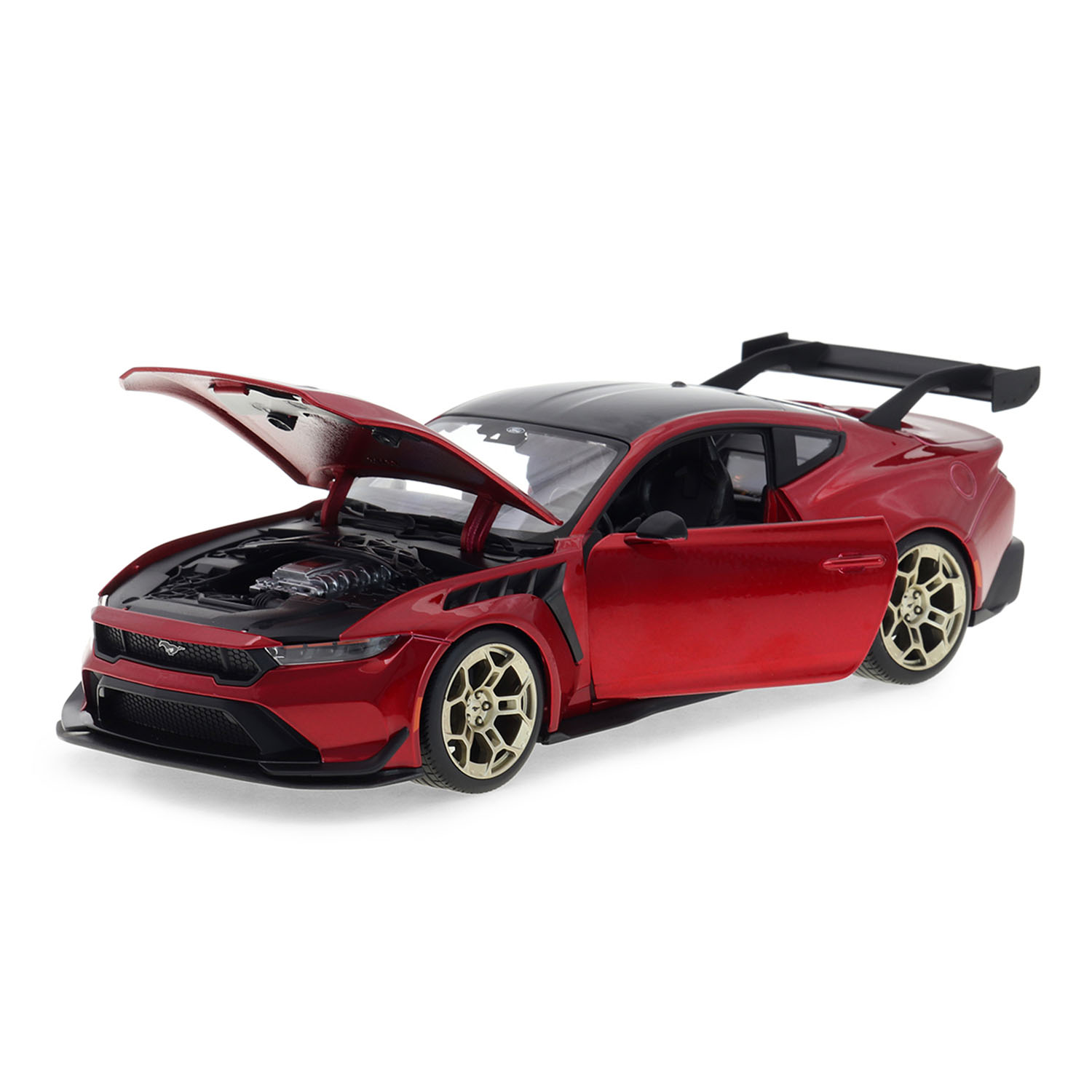 1/18 2025 Ford Mustang GTO Metalik Kırmızı 31468-02