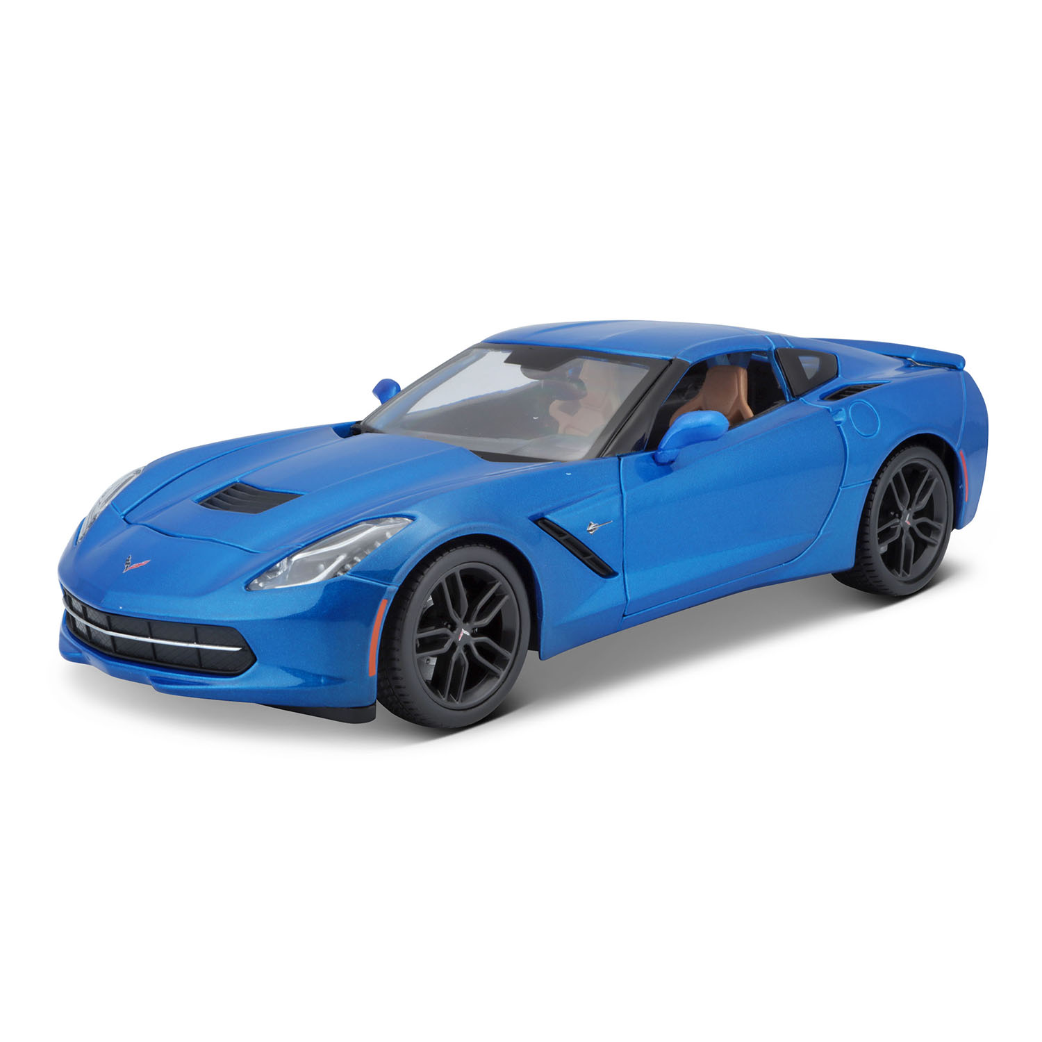 1/18 2014 Corvette Stingray Z51 Metalik Mavi 31677-02