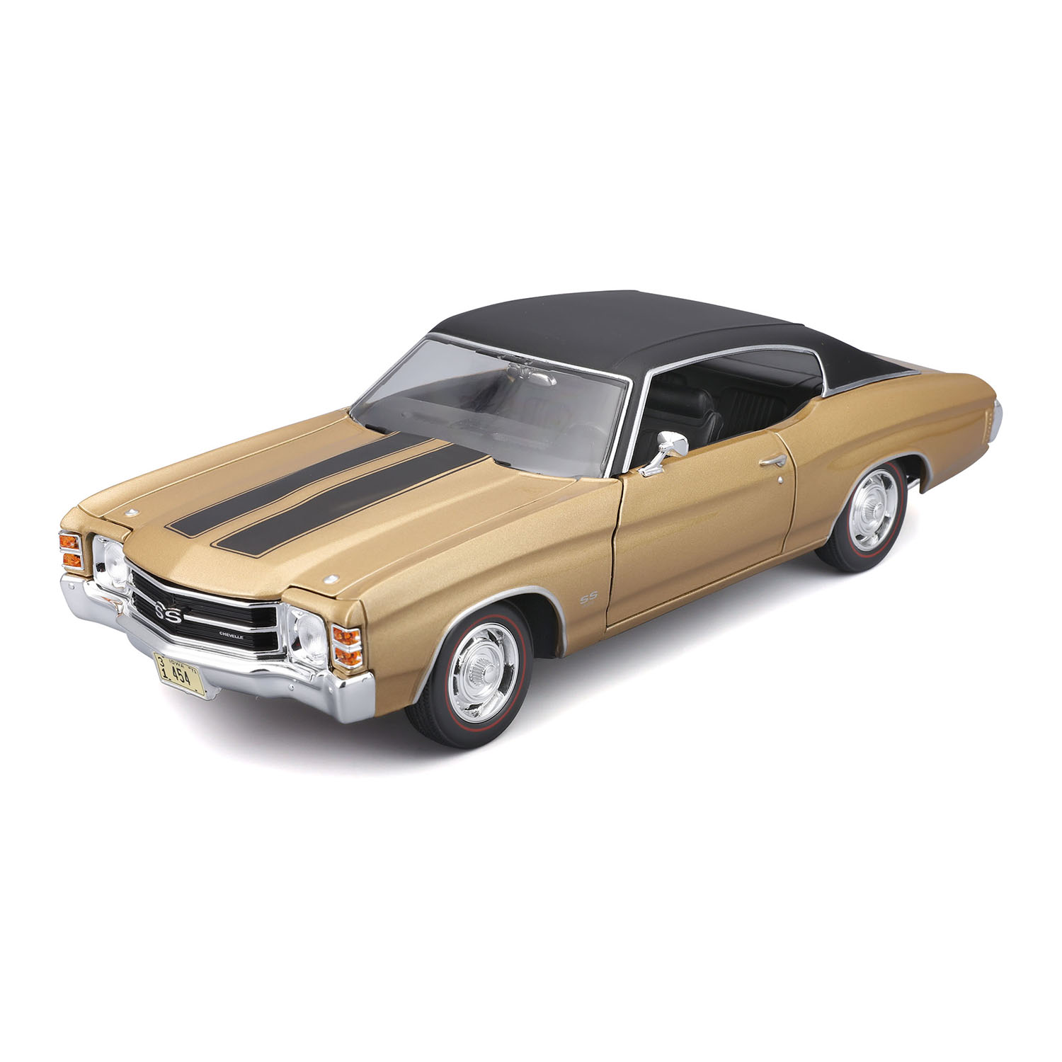 1/18 1971 Chevrolet Chevelle SS 454 Sport Coupe Altın 31890-3