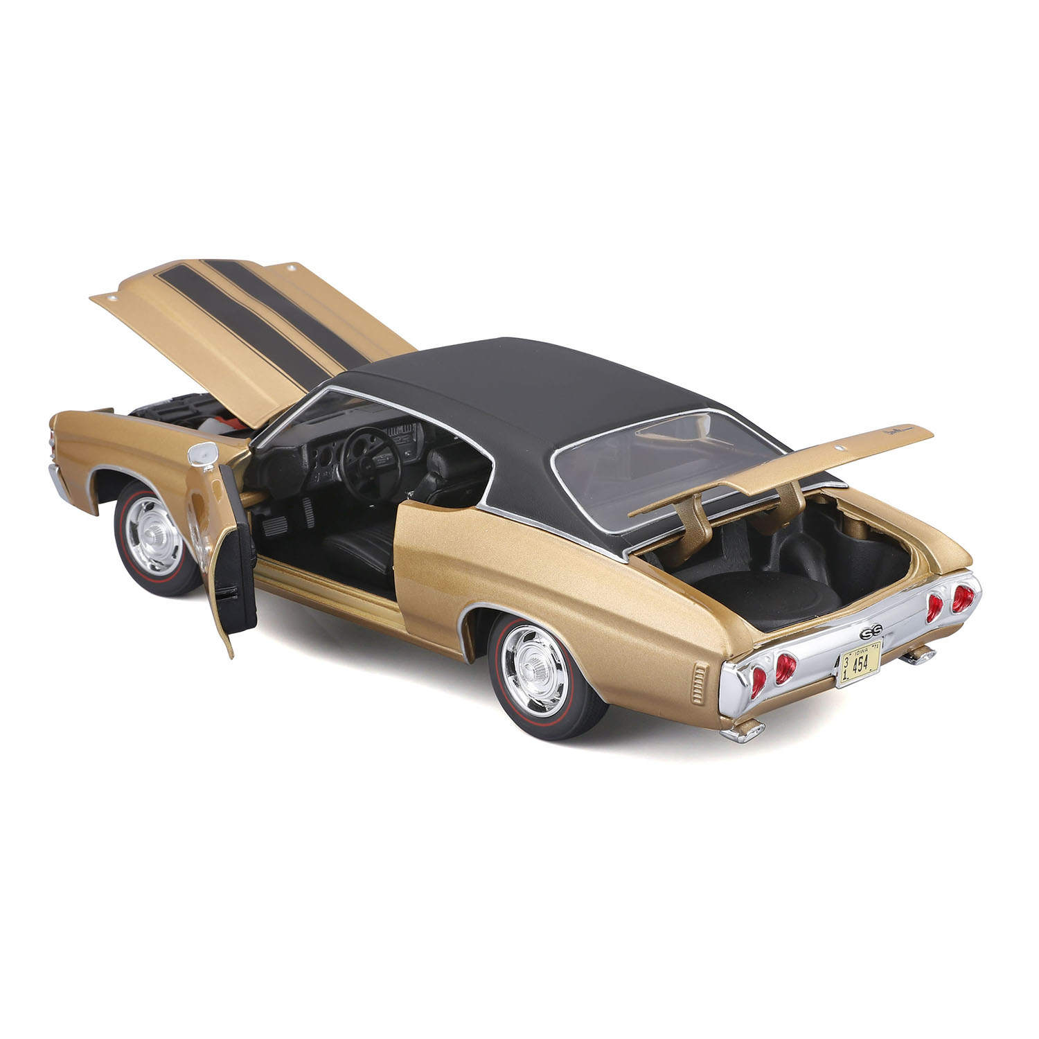 1/18 1971 Chevrolet Chevelle SS 454 Sport Coupe Altın 31890-3