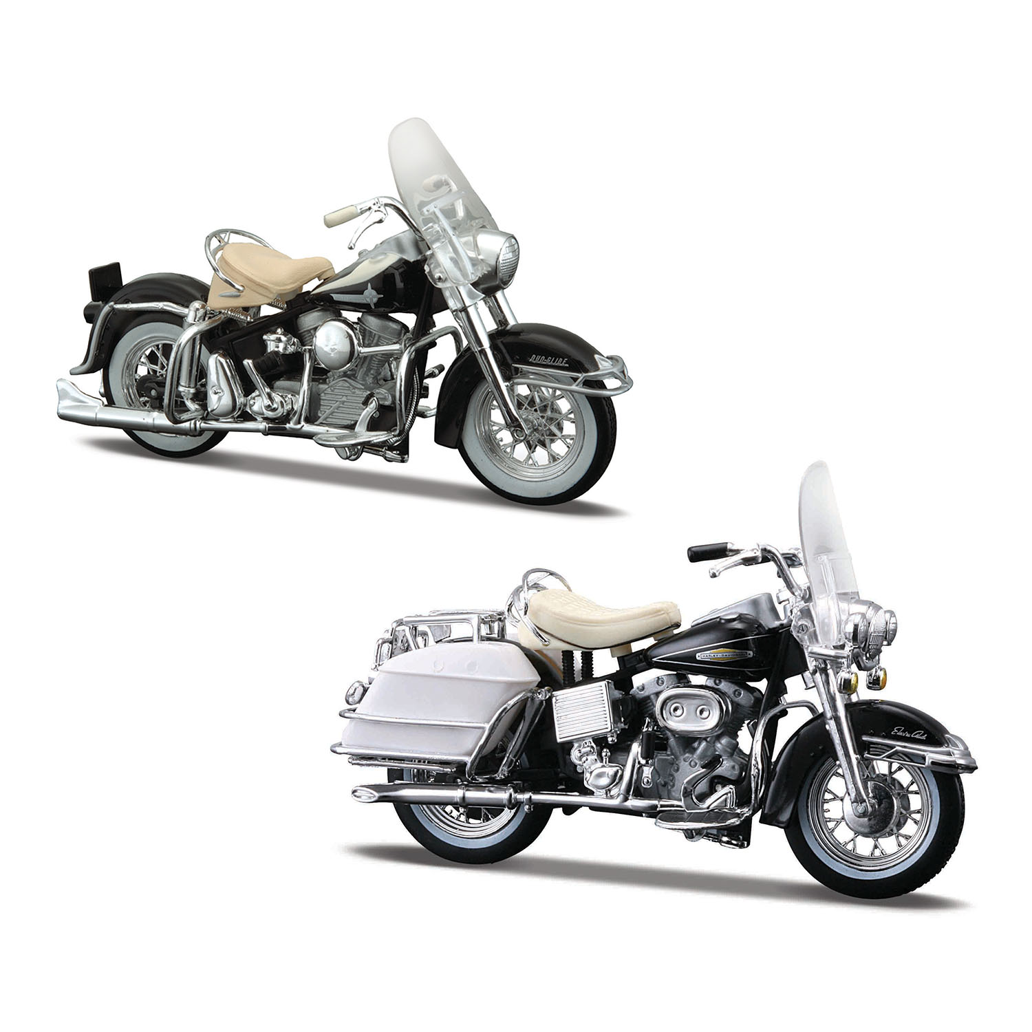 1/18 Harley-Davidson İkili Motorlar 60'lar