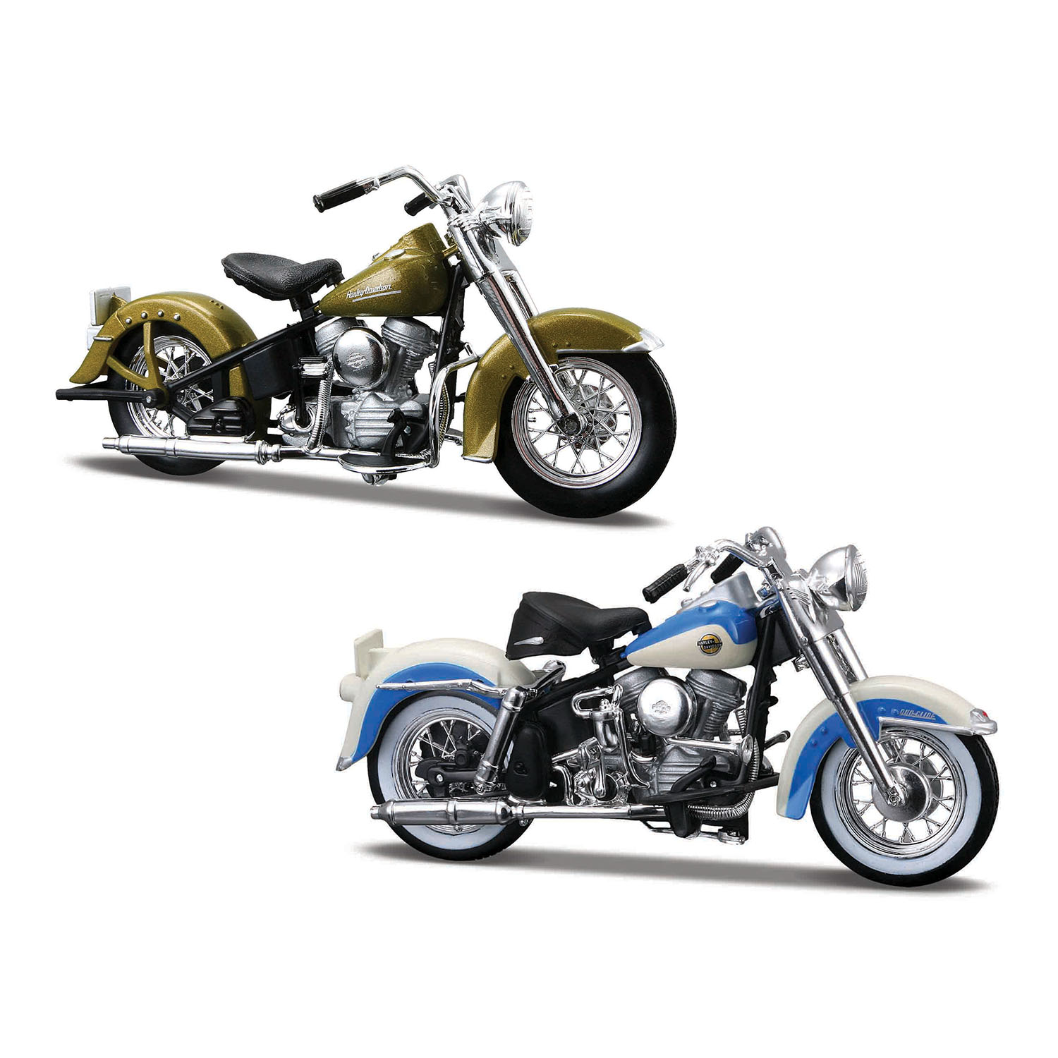 1/18 Harley-Davidson İkili Motorlar 50'ler