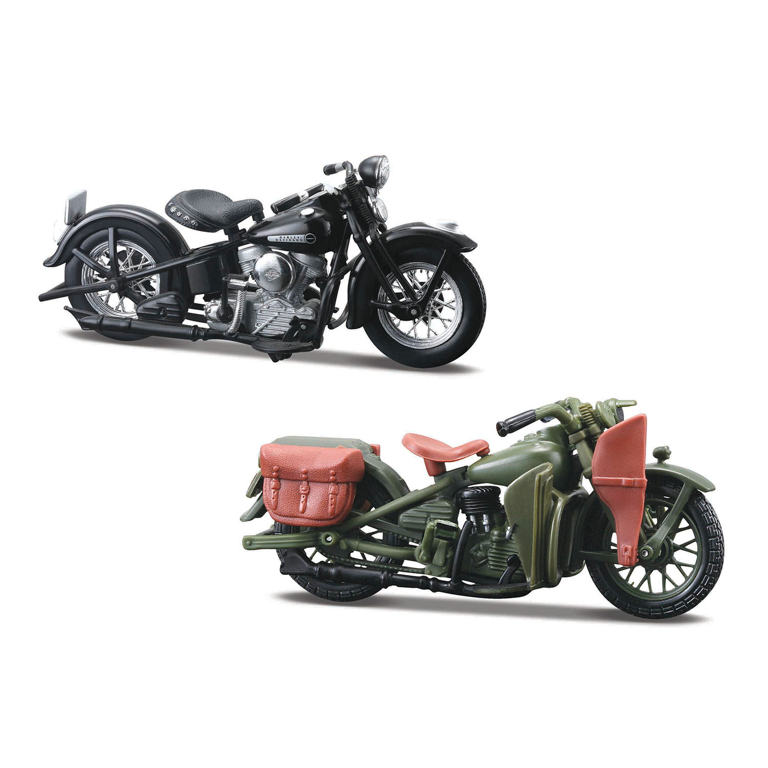 1/18 Harley-Davidson İkili Motorlar 40'lar