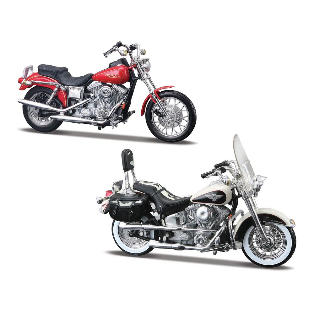 1/18 Harley-Davidson İkili Motorlar 90'lar