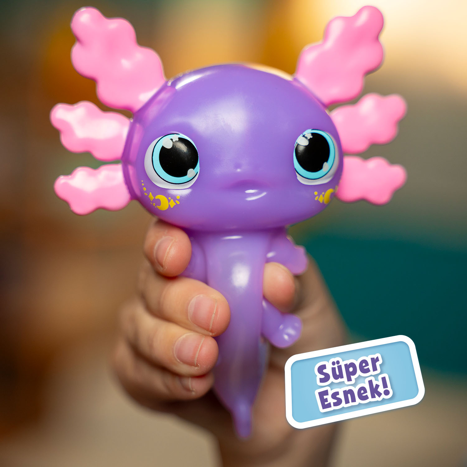 Animagic Işıldayan Axolotl - Mor