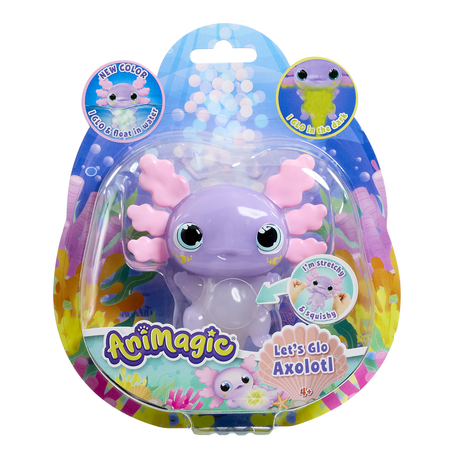 Animagic Işıldayan Axolotl - Mor