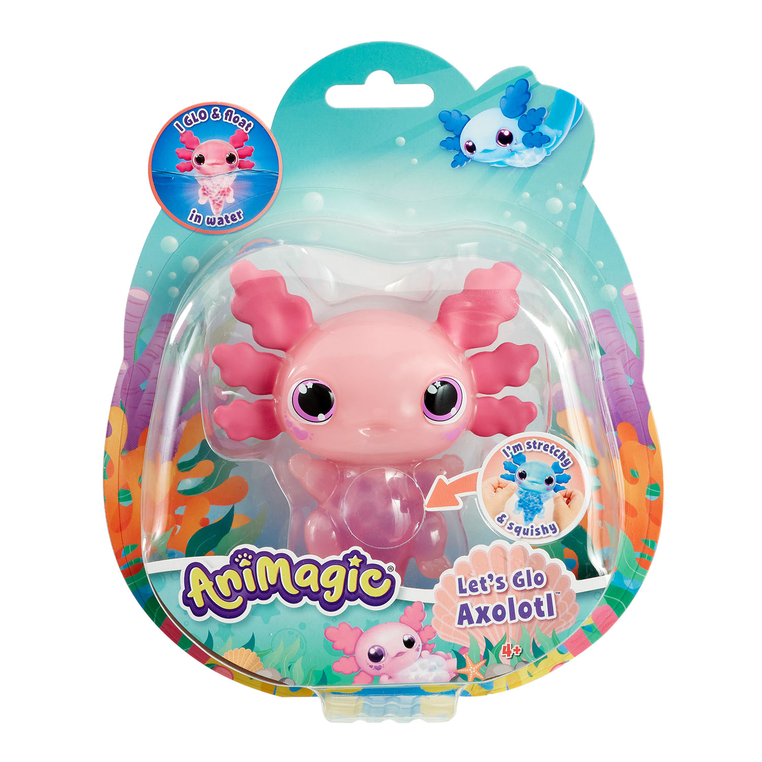 Animagic Işıldayan Axolotl - Pembe