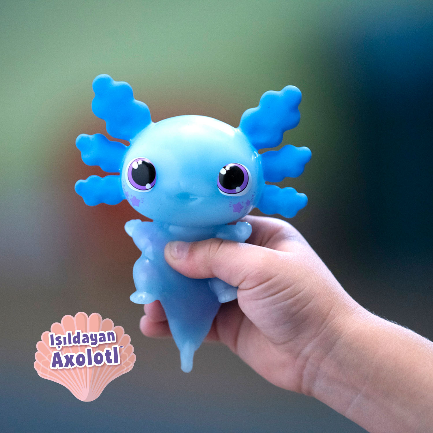 Animagic Işıldayan Axolotl - Mavi
