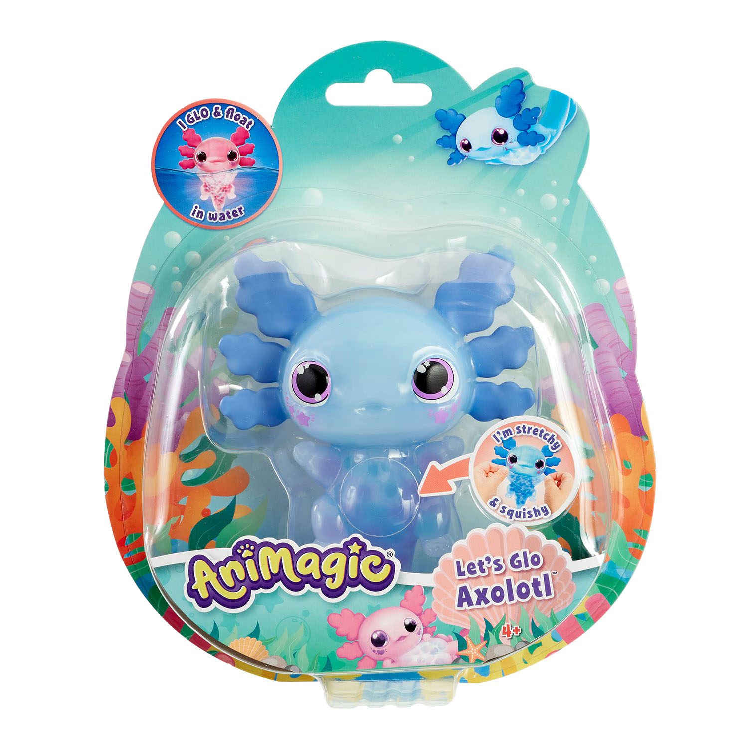 Animagic Işıldayan Axolotl - Mavi