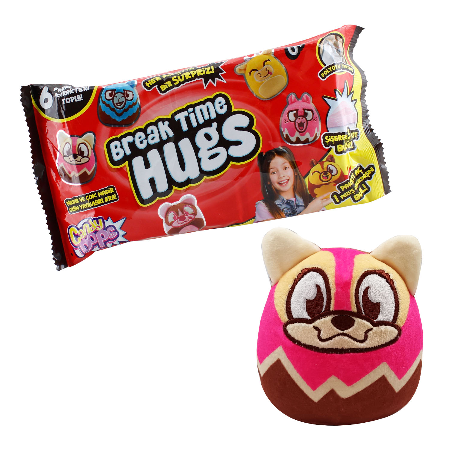 Candy Pops - Break Time Hugs Kokulu Sürpriz Pelüş 2407001