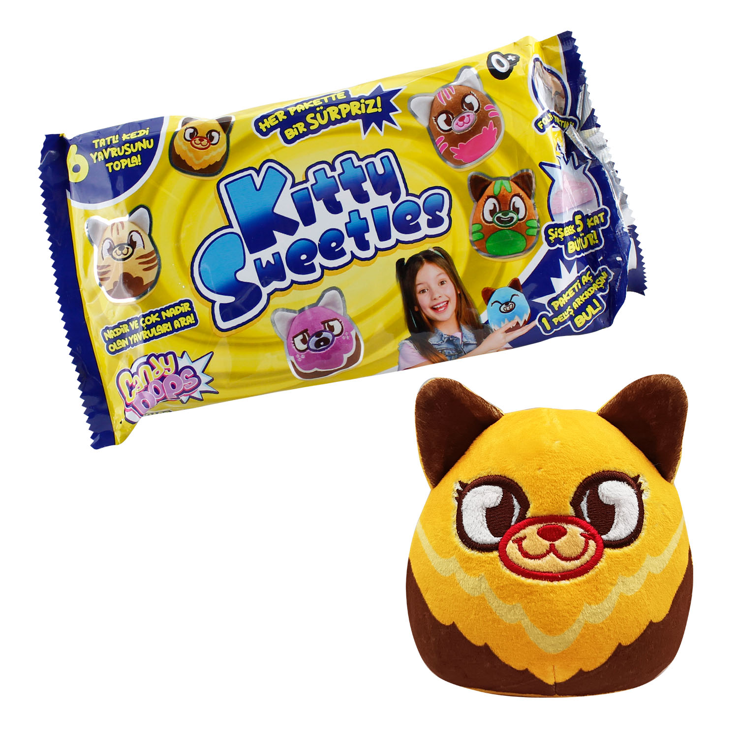 Candy Pops - Kitty Sweeties Kokulu Sürpriz Pelüş 2408003