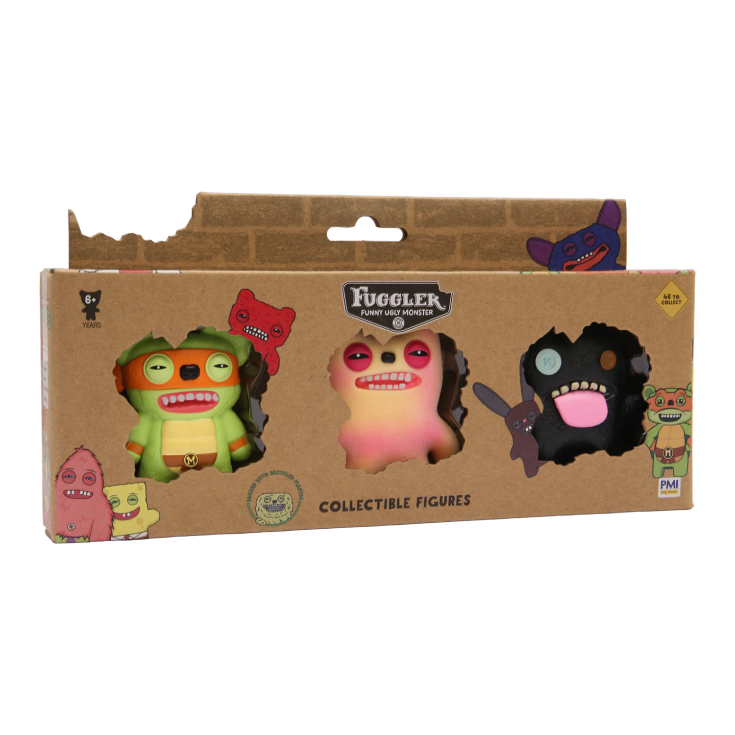 Fuggler Koleksiyon 3'lü Figür Seri 2 Model 2