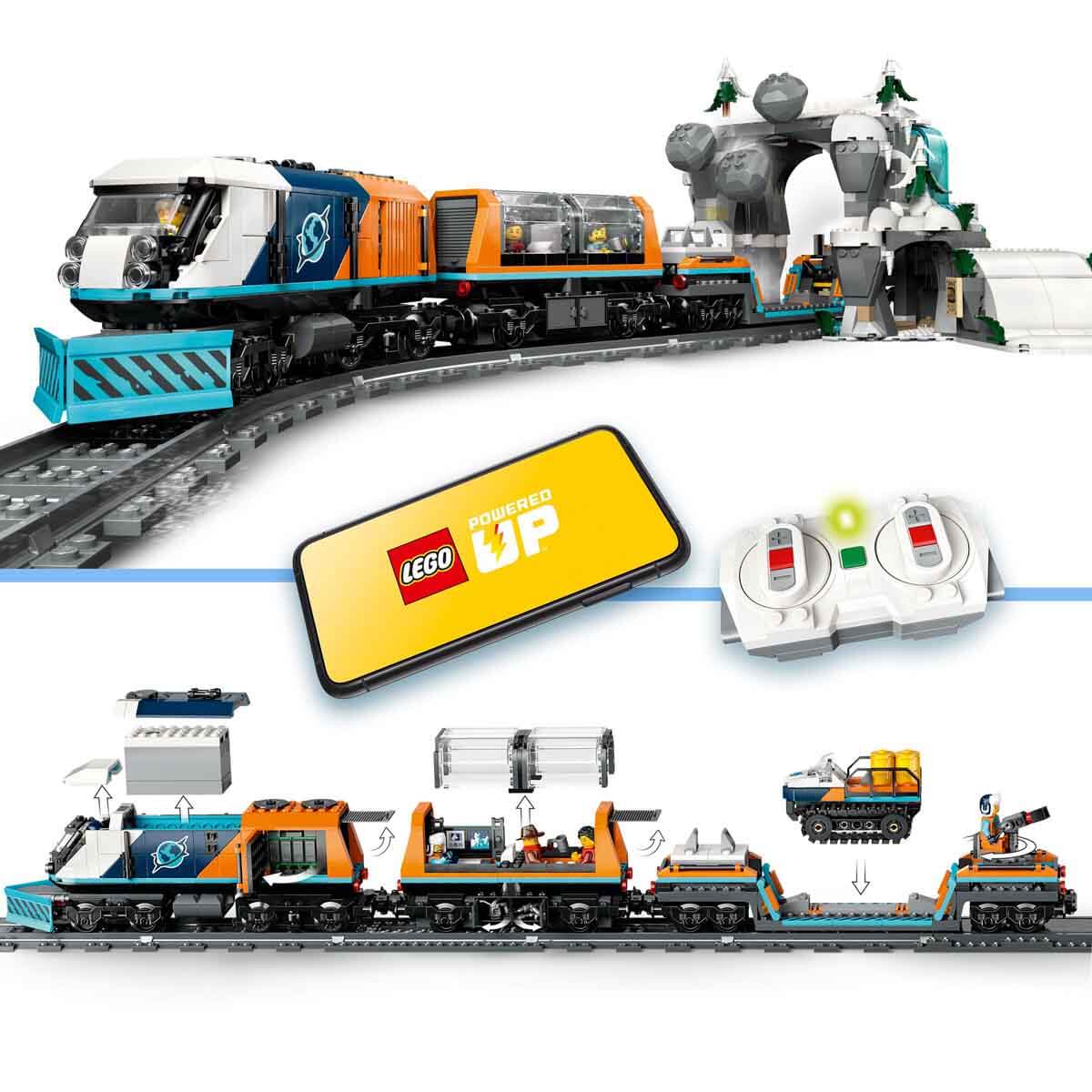 LEGO City Kaşiflerin Kuzey Kutbu Ekspres Treni 60470