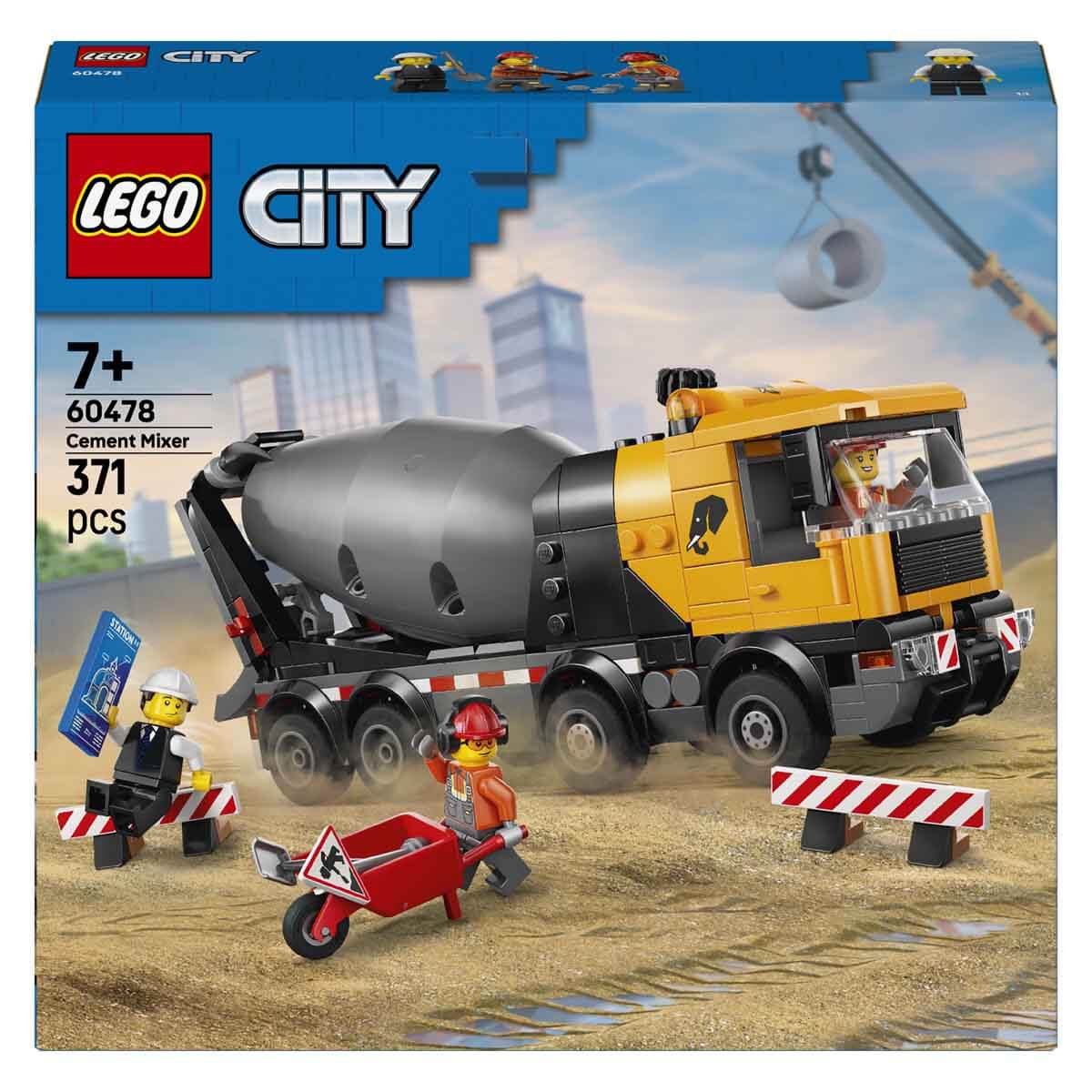 LEGO City Beton Mikseri 60478