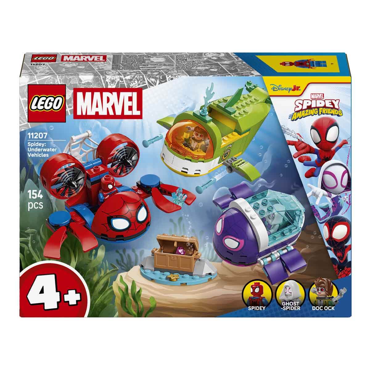 LEGO Marvel Spidey: Su Altı Araçları 11207