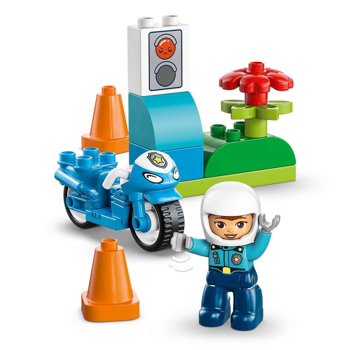 LEGO DUPLO Mavi Polis Motosikleti 10471