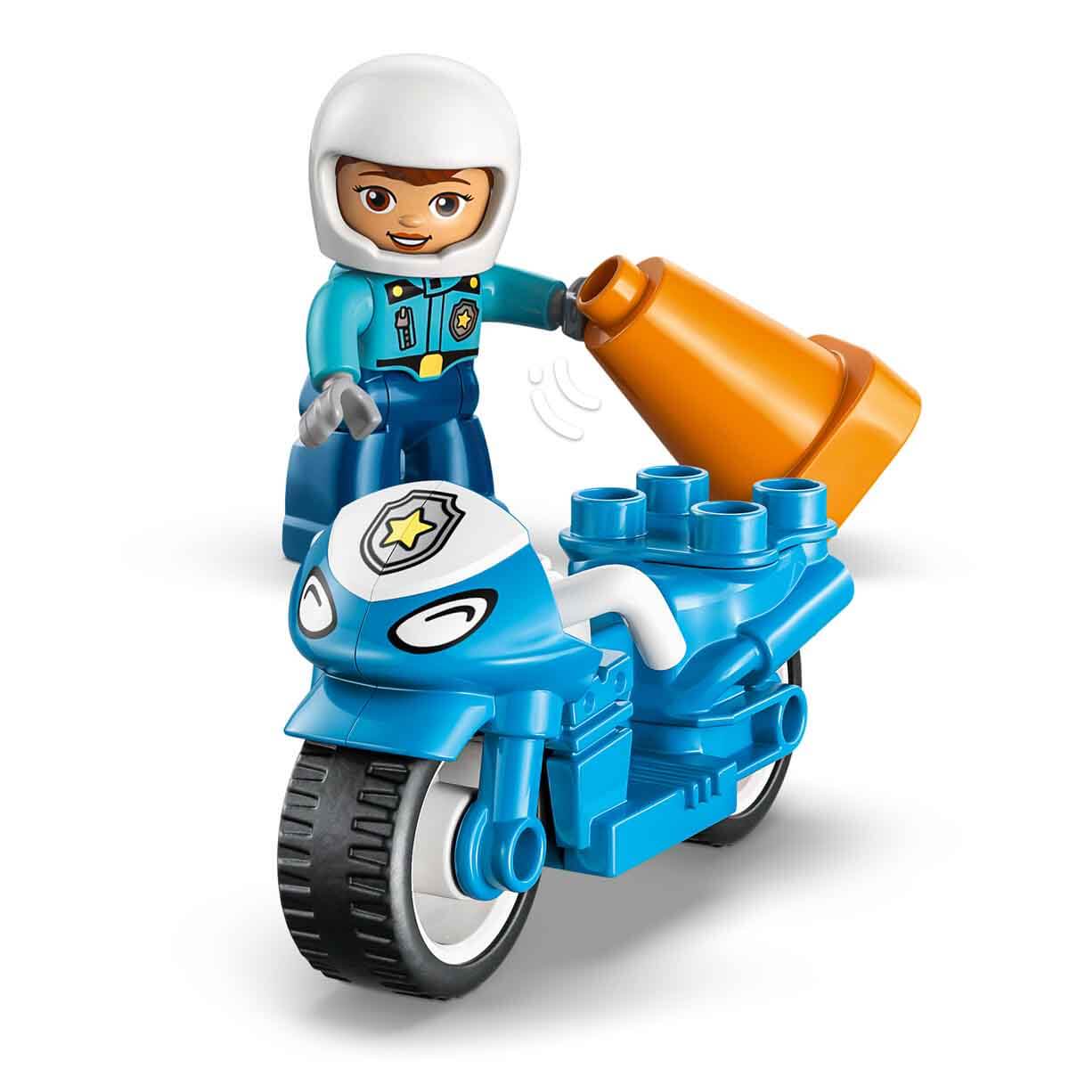 LEGO DUPLO Mavi Polis Motosikleti 10471
