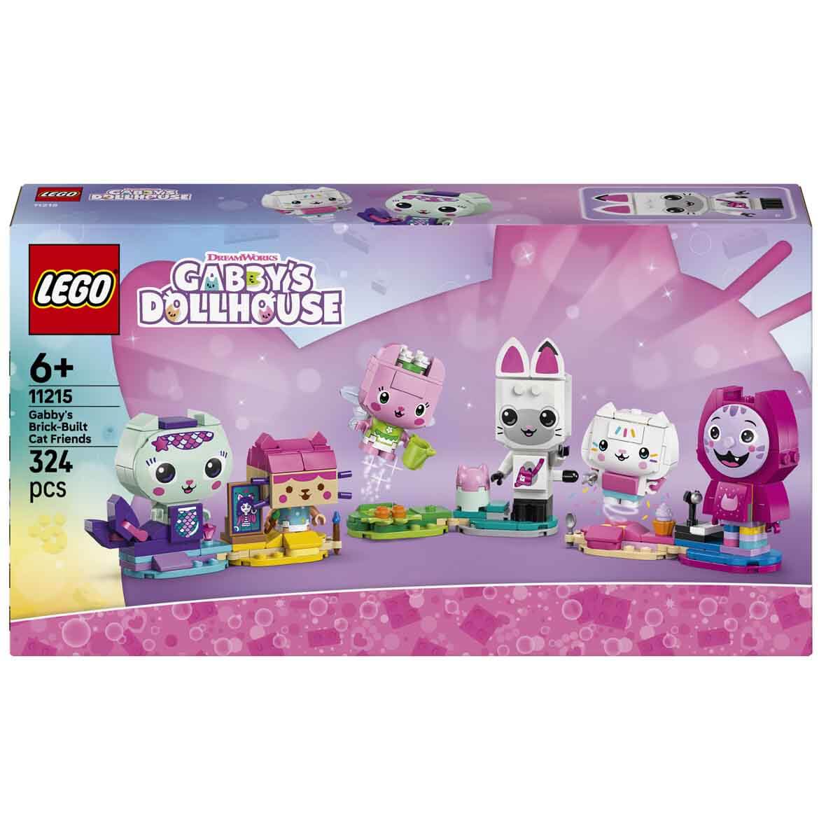 LEGO Gabby’nin Parçalarla İnşa Edilen Kedi Arkadaşları 11215