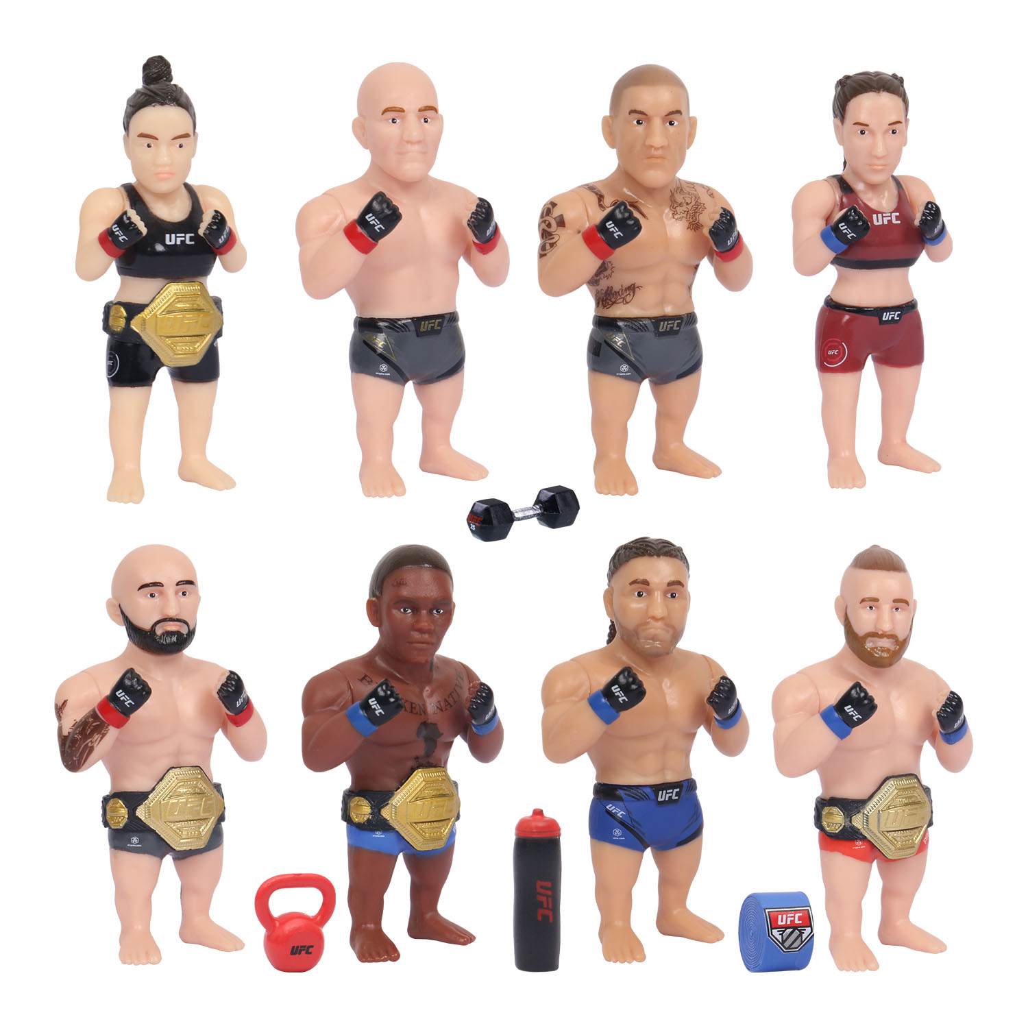 UFC Kafes Dövüşçüleri 8'li Koleksiyon Figür Seti