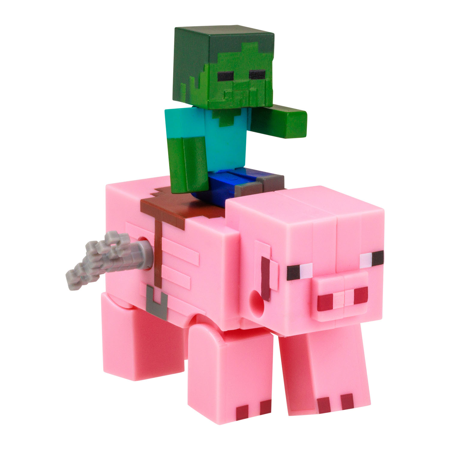 Minecraft 3D Kurma Mekanizmalı Figürler 2'li Paket Model 1