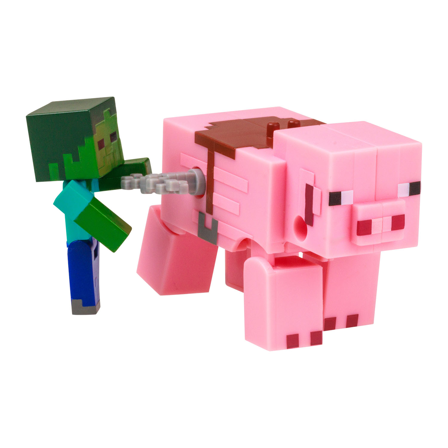 Minecraft 3D Kurma Mekanizmalı Figürler 2'li Paket Model 1
