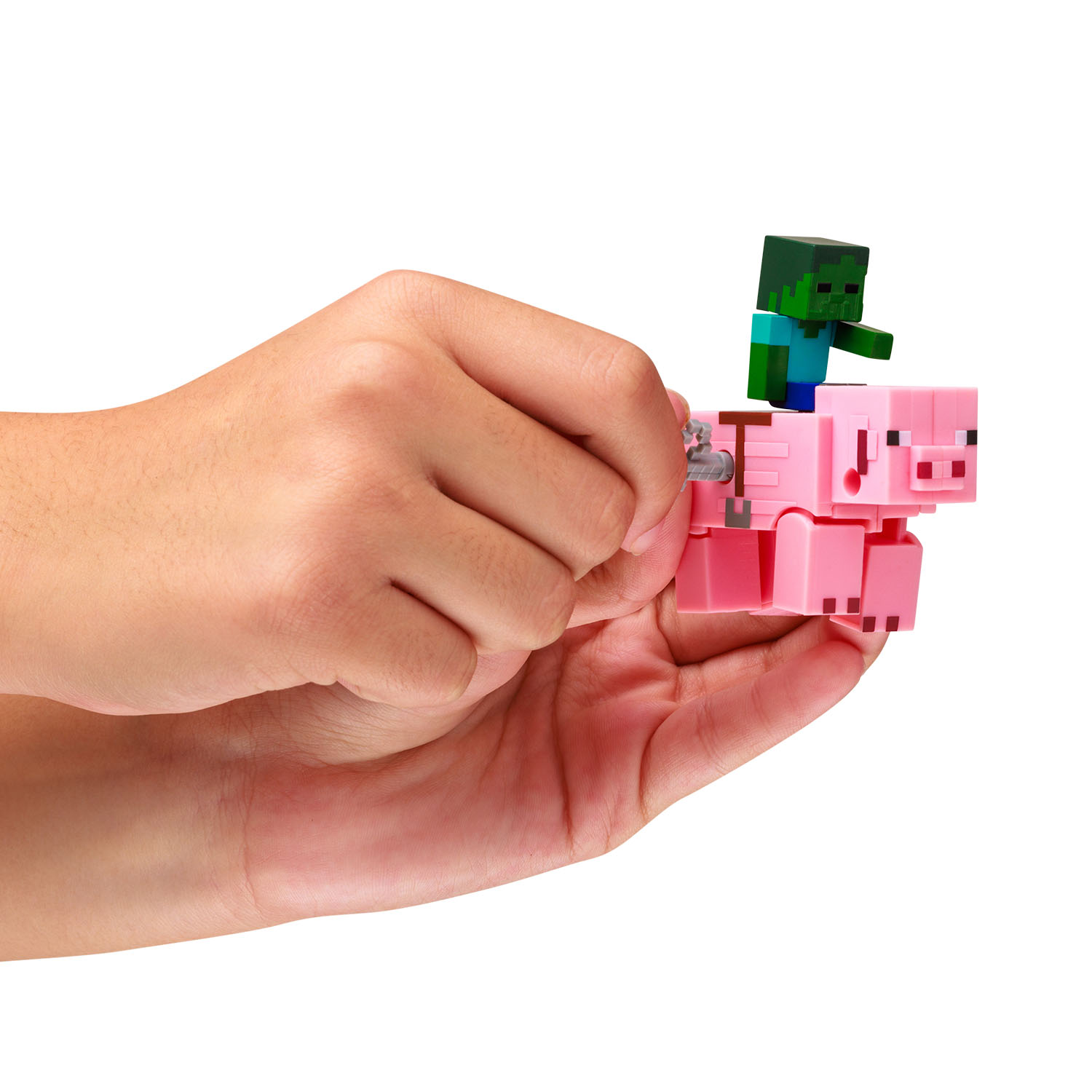 Minecraft 3D Kurma Mekanizmalı Figürler 2'li Paket Model 1