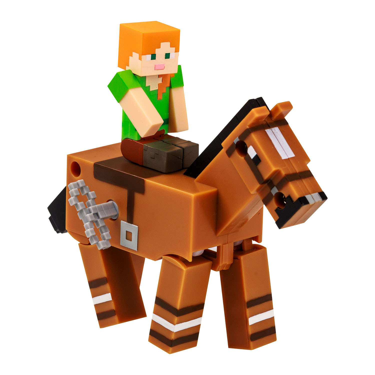 Minecraft 3D Kurma Mekanizmalı Figürler 2'li Paket Model 2