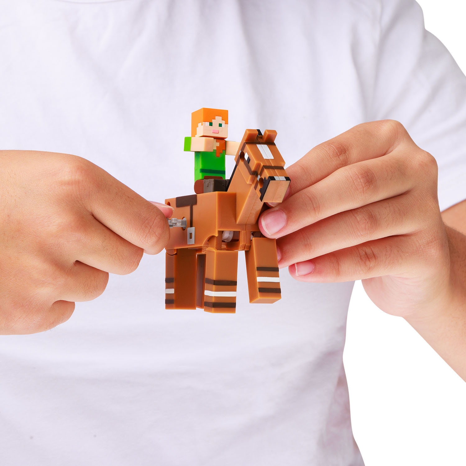 Minecraft 3D Kurma Mekanizmalı Figürler 2'li Paket Model 2