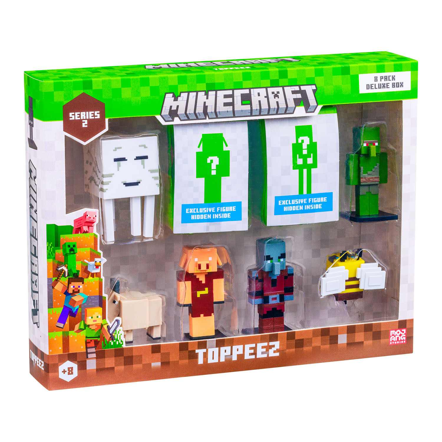 Minecraft 3D Toppeez 8'li Deluxe Figür Seti Seri 2 Model 3
