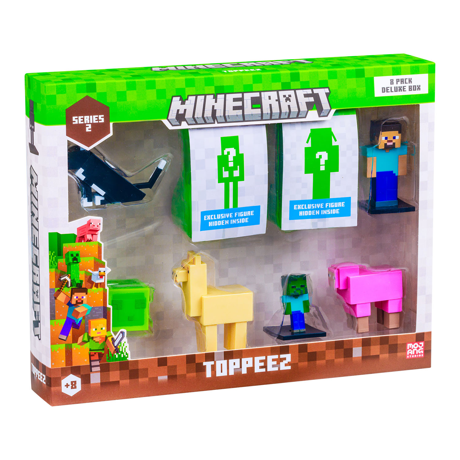 Minecraft 3D Toppeez 8'li Deluxe Figür Seti Seri 2 Model 4
