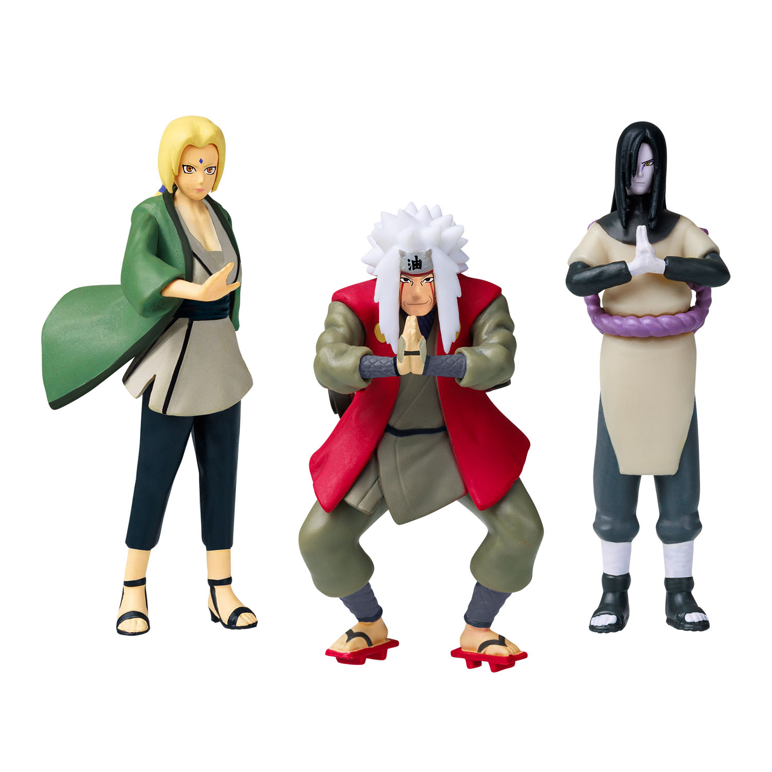 Naruto 3'lü Koleksiyon Figür Seti Model 2