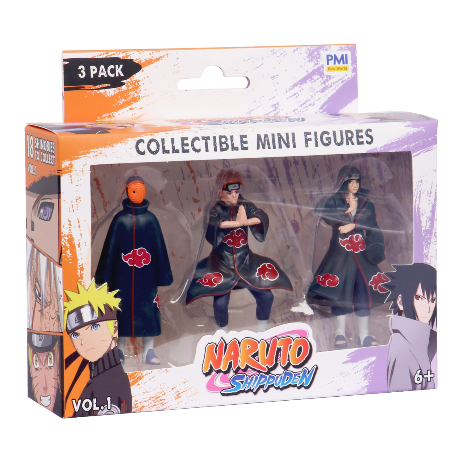 Naruto 3'lü Koleksiyon Figür Seti Model 3