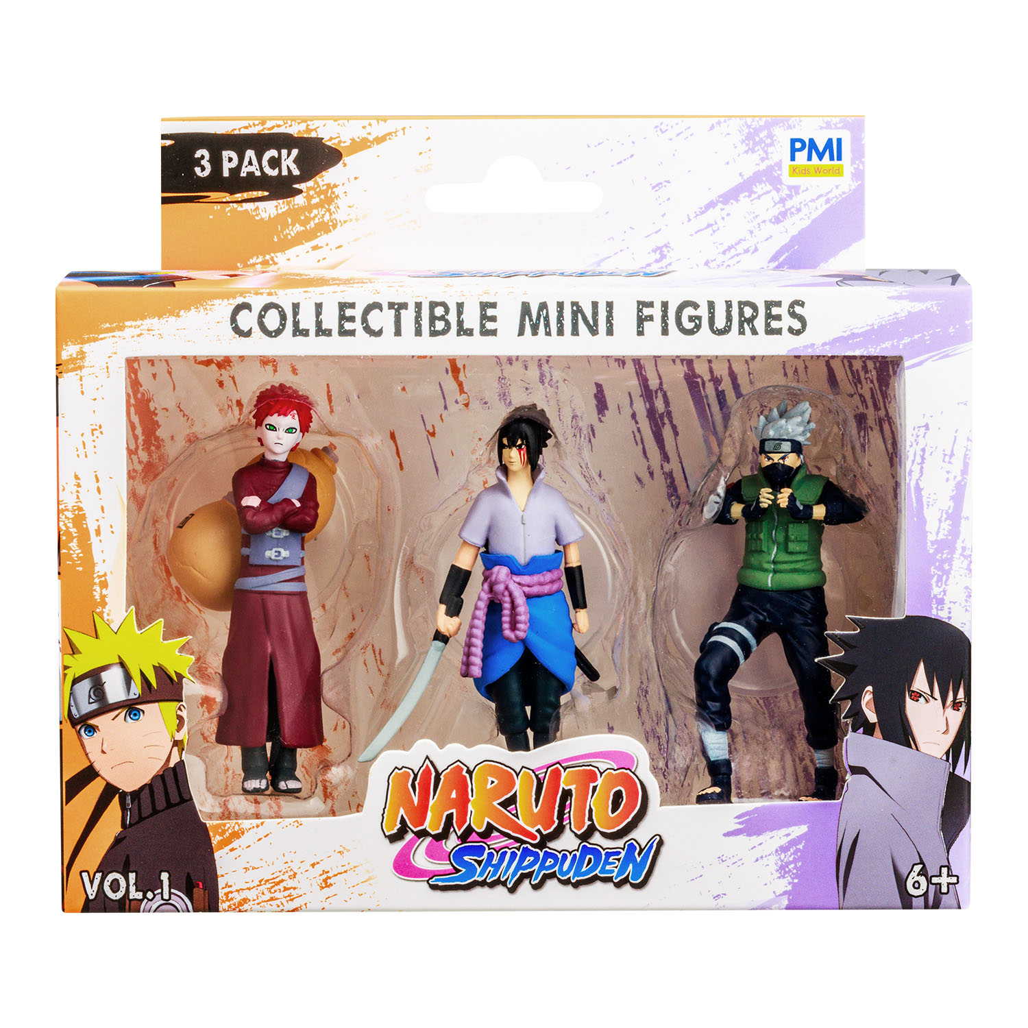 Naruto 3'lü Koleksiyon Figür Seti Model 5