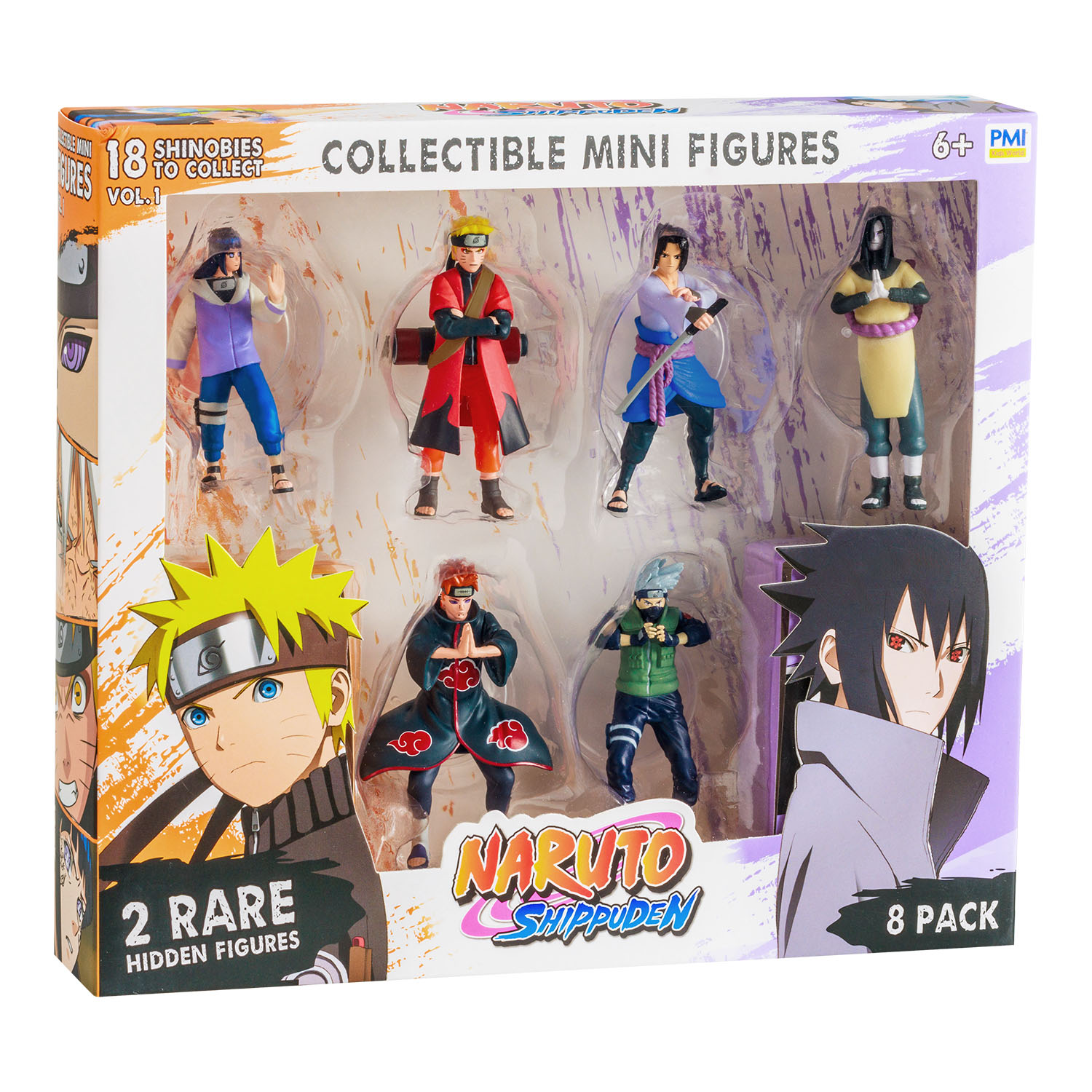 Naruto 8'li Koleksiyon Figür Seti Model 1