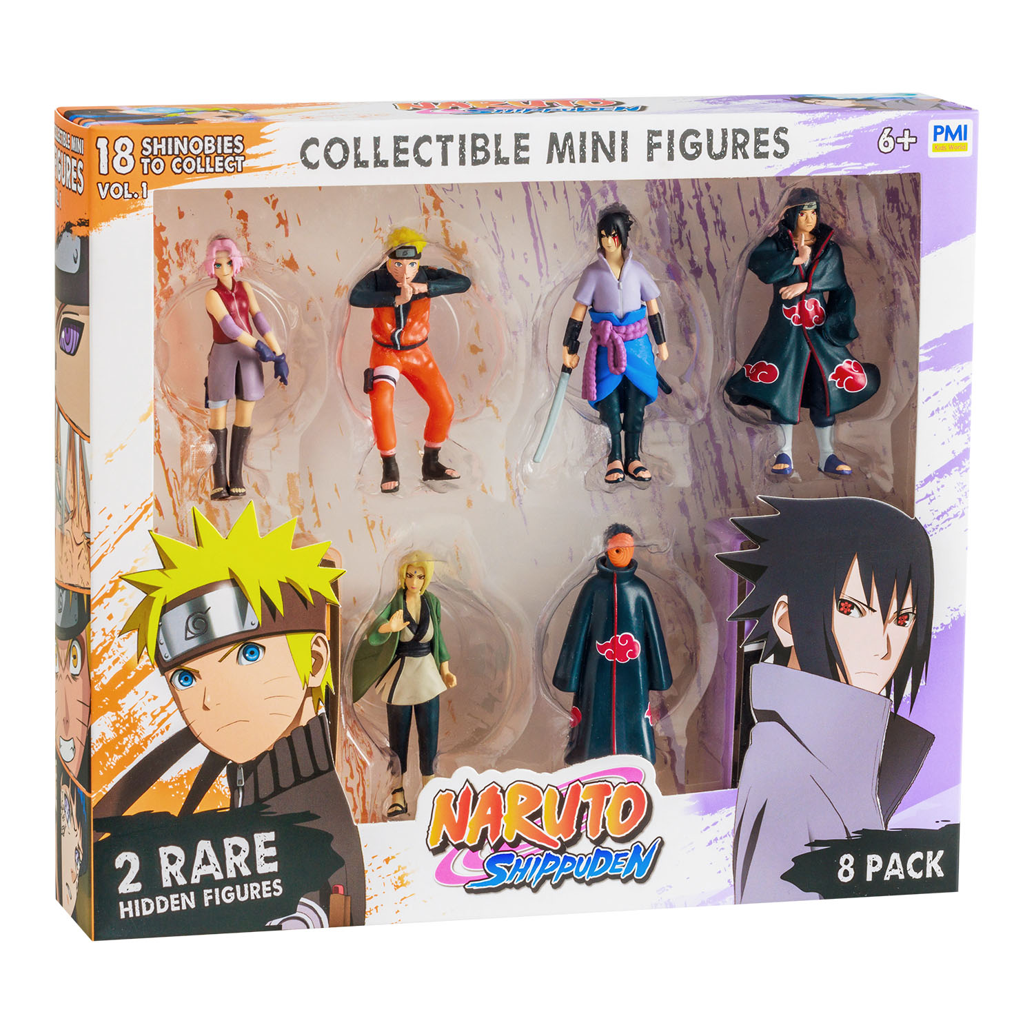 Naruto 8'li Koleksiyon Figür Seti Model 2