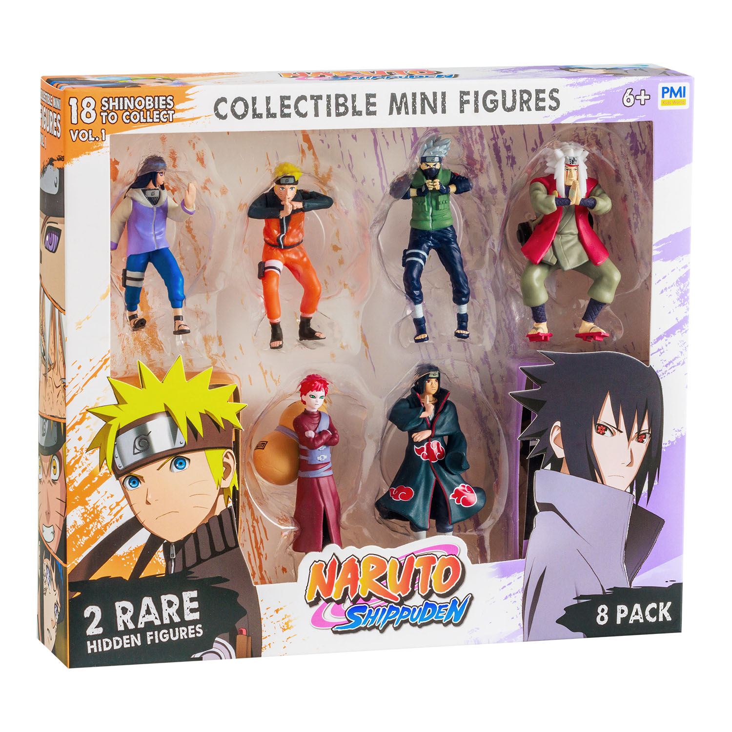 Naruto 8'li Koleksiyon Figür Seti Model 3