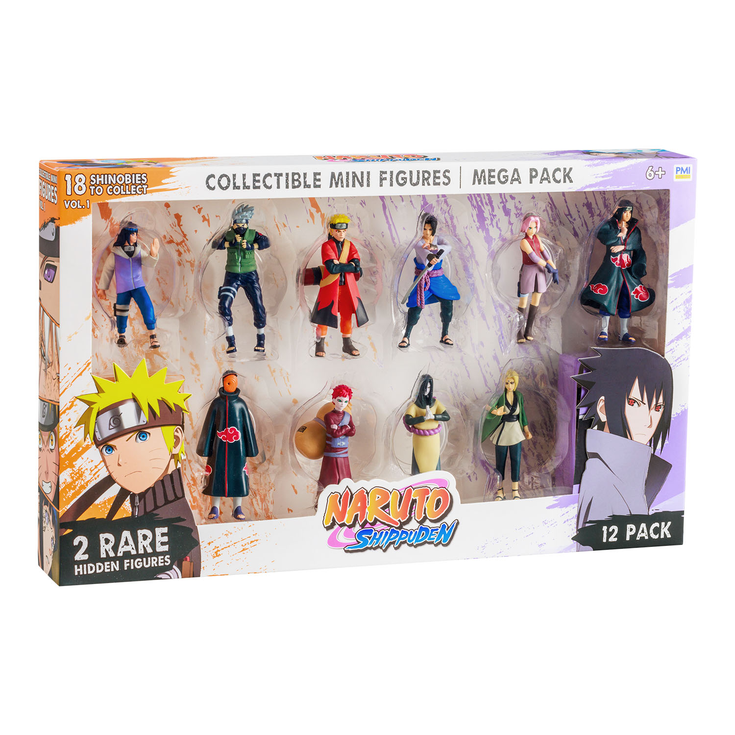 Naruto 12'li Koleksiyon Figür Seti Model 1
