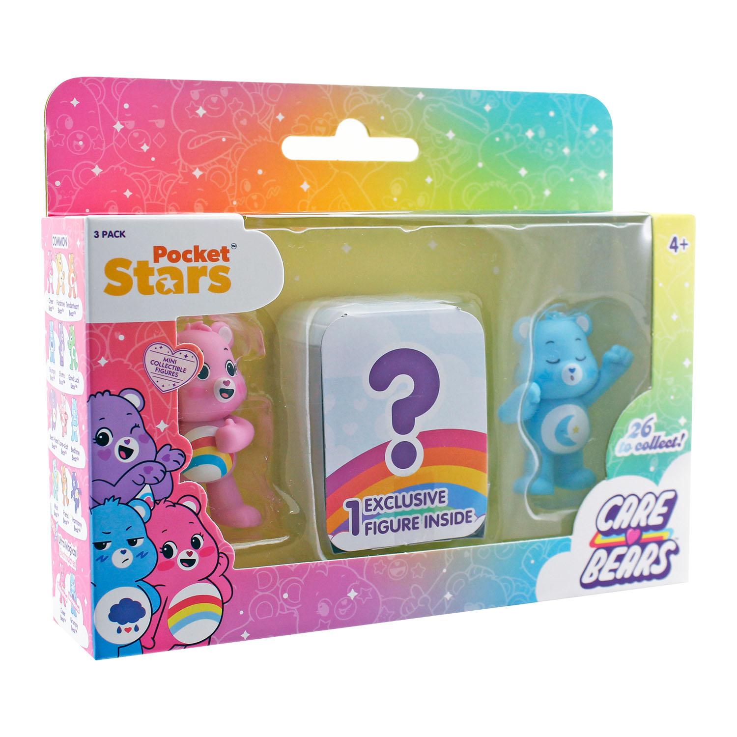 Care Bears Mini Koleksiyon Figürleri 3'lü Paket Model 3