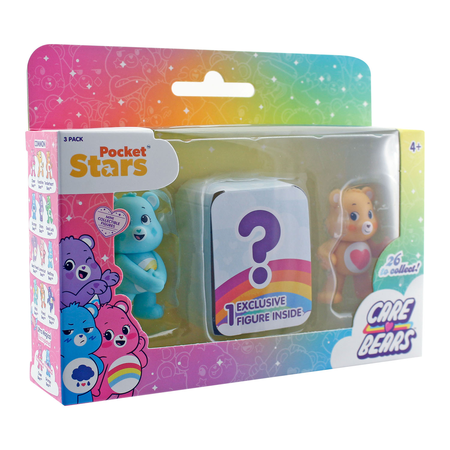 Care Bears Mini Koleksiyon Figürleri 3'lü Paket Model 5
