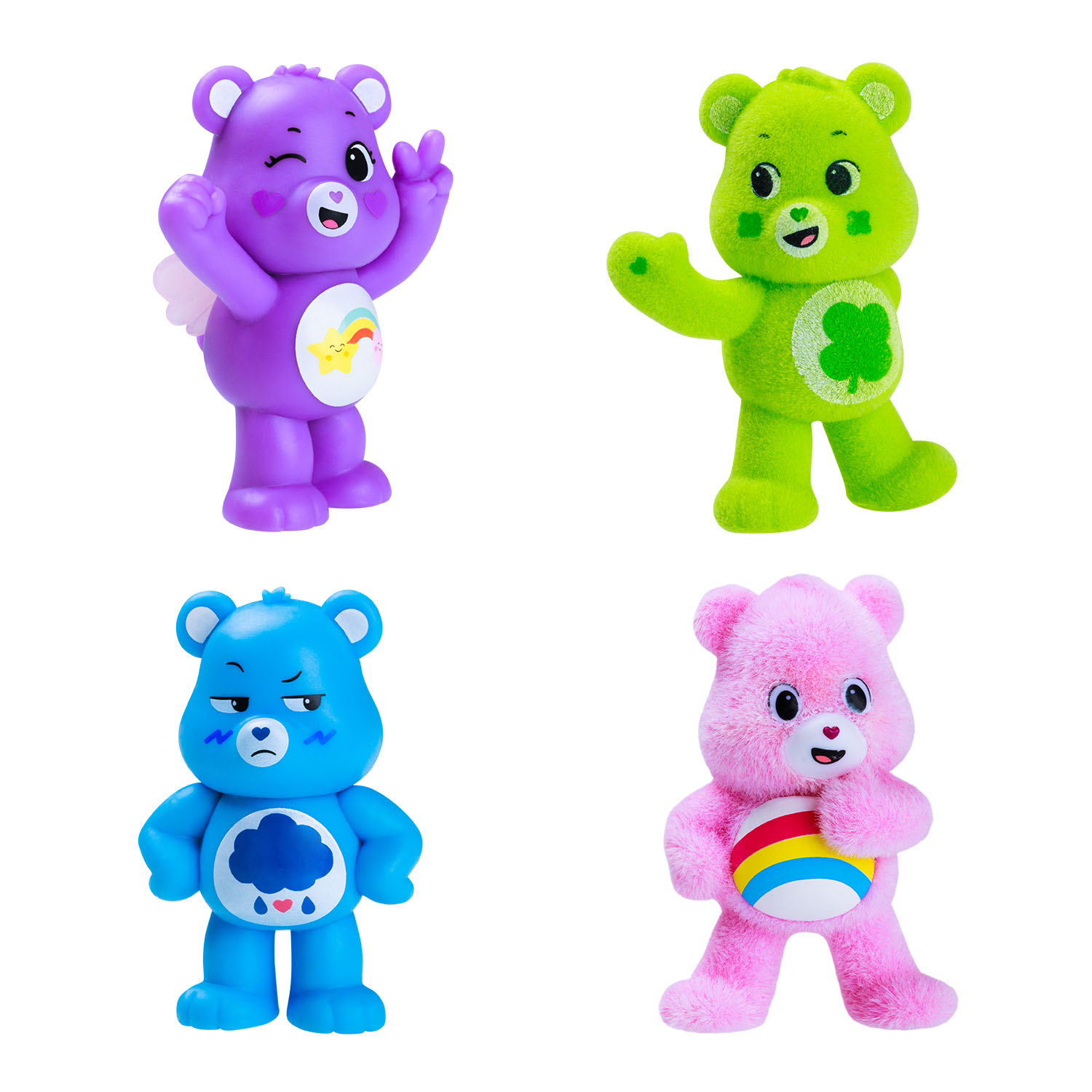 Care Bears Mini Koleksiyon Figürleri 5'li Paket Model 1