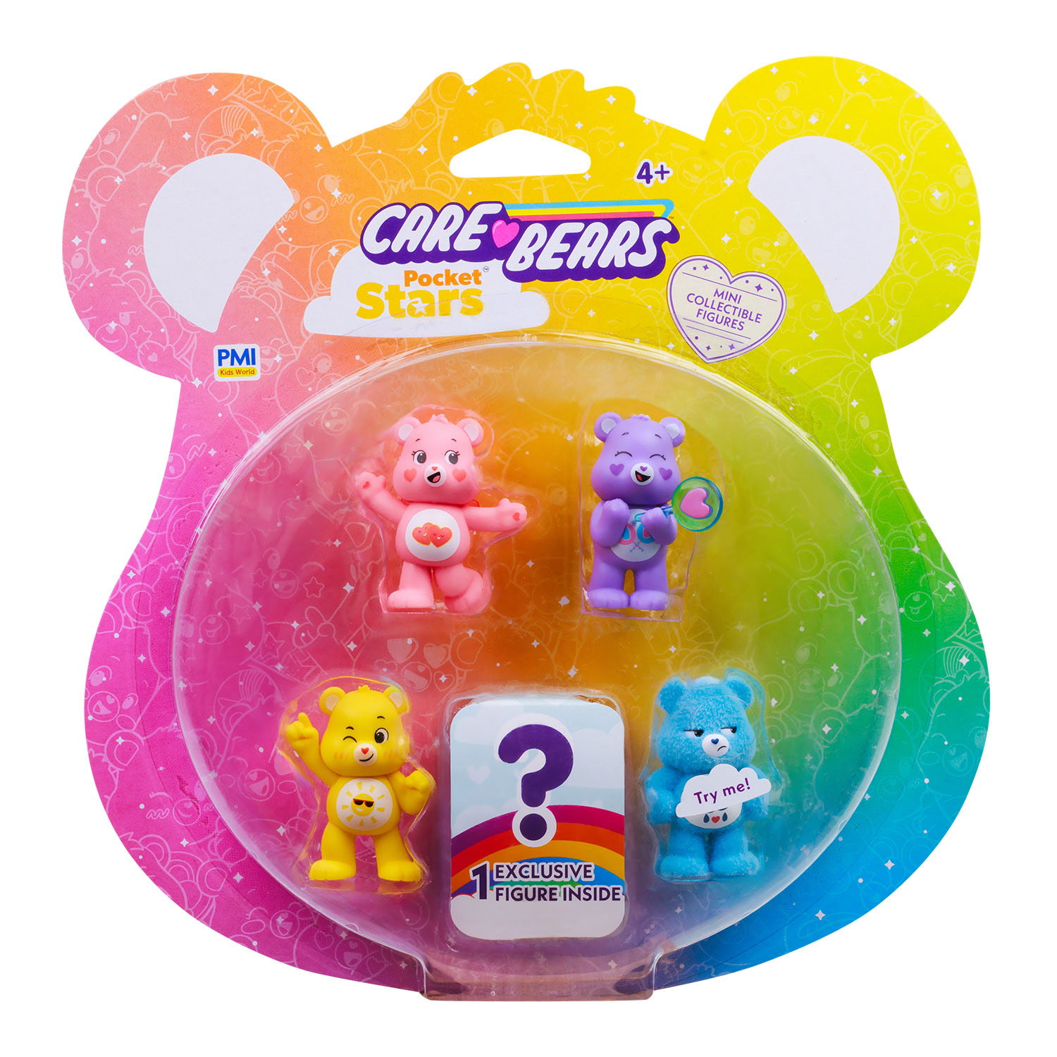 Care Bears Mini Koleksiyon Figürleri 5'li Paket Model 3