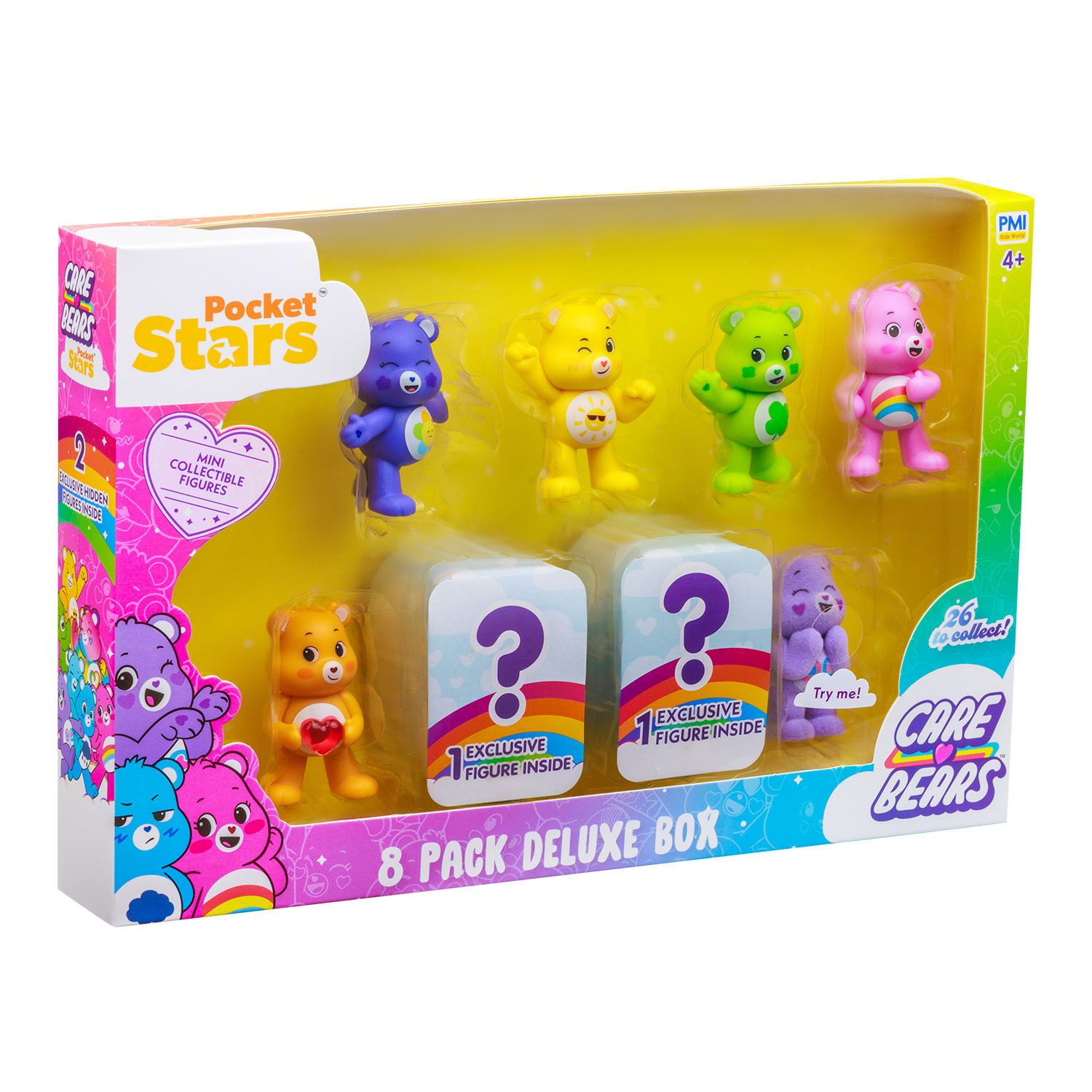 Care Bears Mini Koleksiyon Figürleri 8'li Paket Model 1