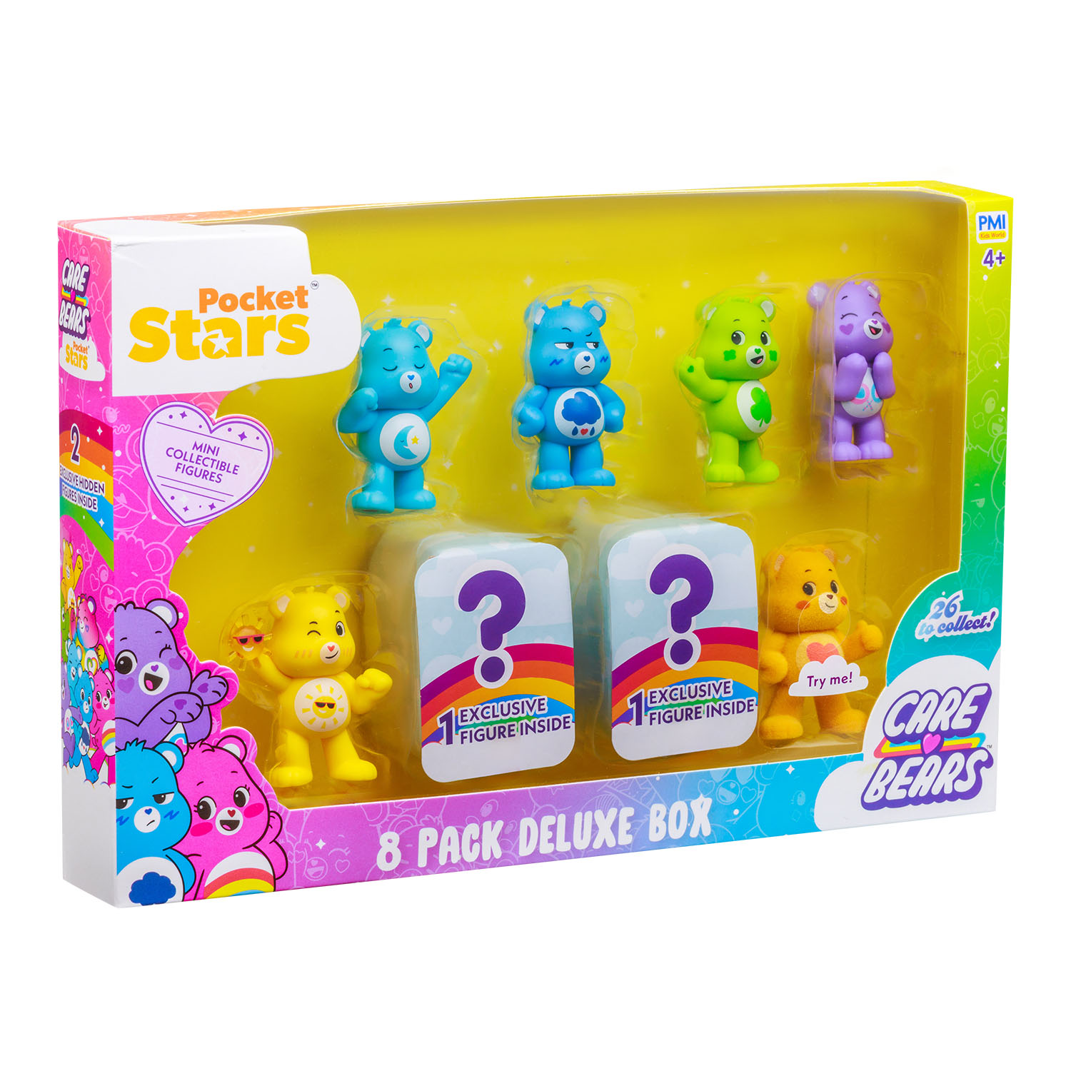 Care Bears Mini Koleksiyon Figürleri 8'li Paket Model 4